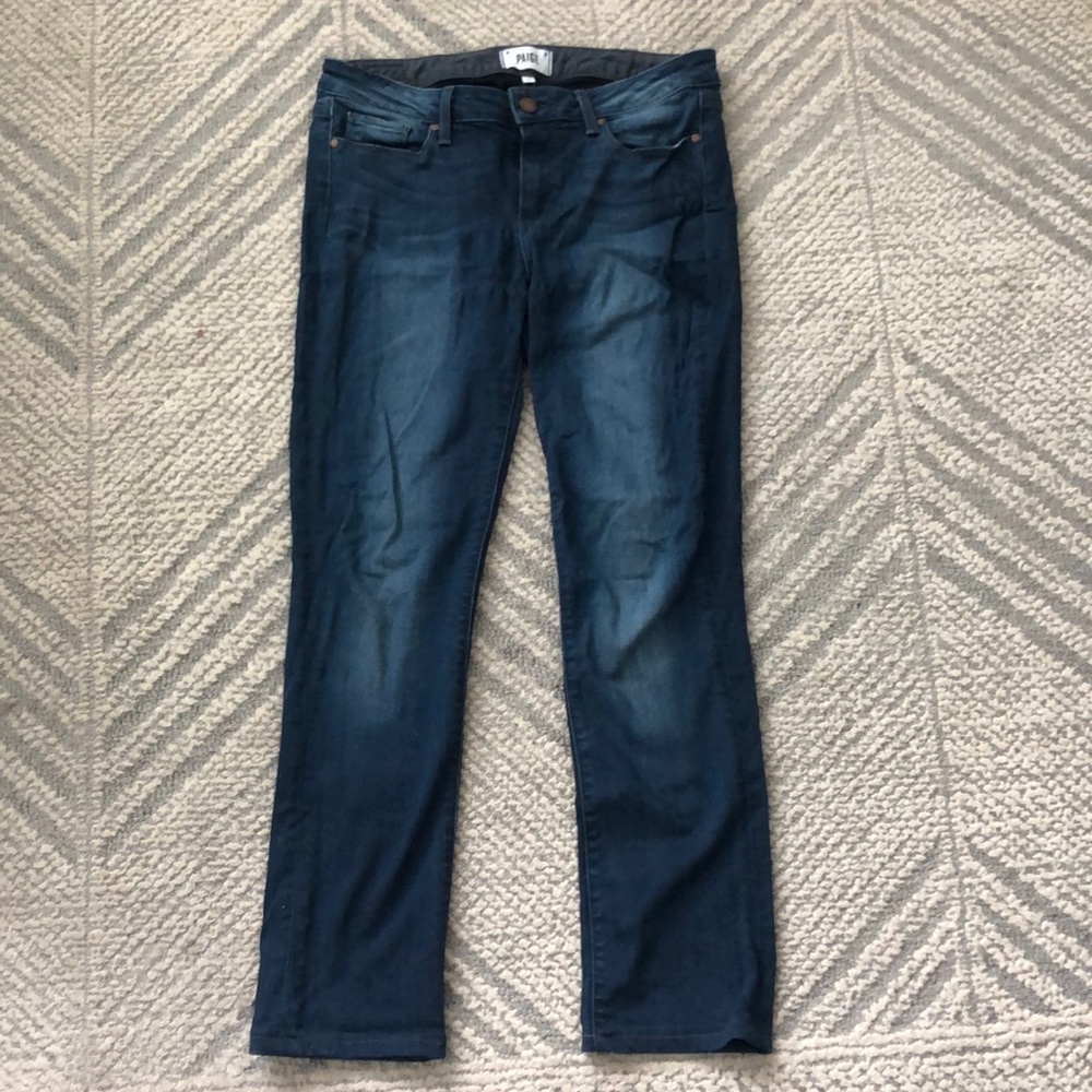 Slightly distressed Paige Jeans